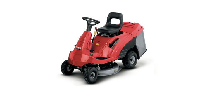 Honda Hf1211H compacte zitmaaier met opvangbak Blokland Tuin en Parkmachines