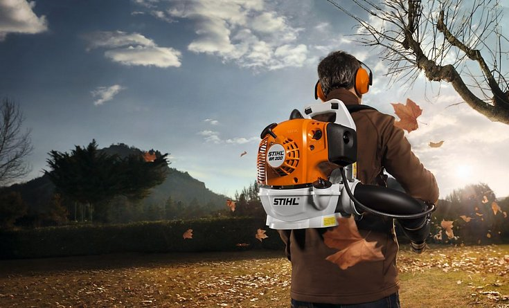 Stihl BR200 Lichte ruggedragen bladblazer Blokland Tuin en