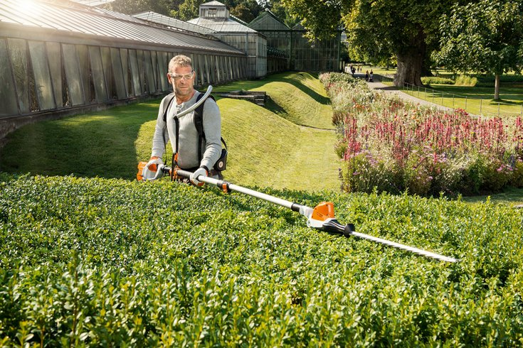 Indica Montgomery mat Stihl HLA 86 zonder accu en lader Telescopische accu heggenschaar –  Blokland Tuin en Parkmachines