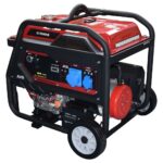 Benzinegenerator 7,5 kW elektrisch gestart op afstandsbediening