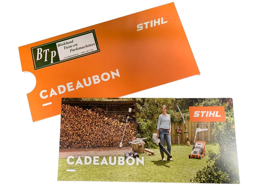 wees gegroet de wind is sterk Verrassend genoeg Cadeaubon Stihl te besteden in onze winkel – Blokland Tuin en Parkmachines