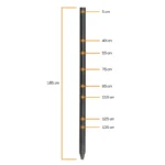 Ecopaal 1,50m (4 stuks) - Afbeelding 6