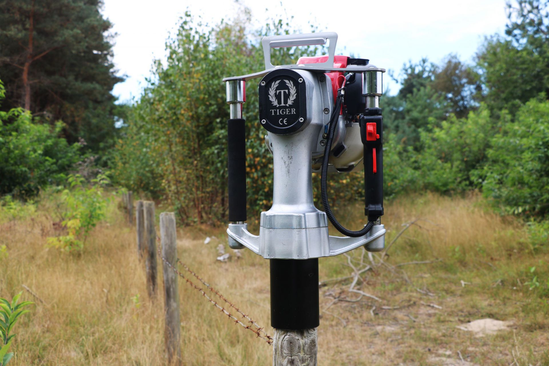 Tiger Palenrammer Multi met Honda gx50 incl. adapter 8 bij 8cm - Afbeelding 2