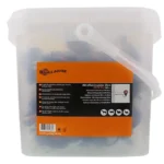 Afstandschroefisolator XDI gebogen (18cm, 100 stuks) - Afbeelding 2