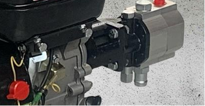 1 Koppeldeel hydrauliekpomp houtklover motor set - Afbeelding 5