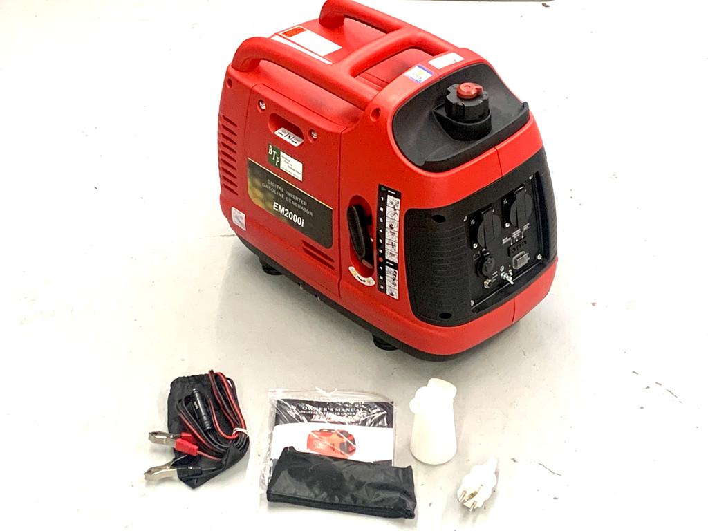 Koffer silent generator 2x 230V 2000W noodstroom