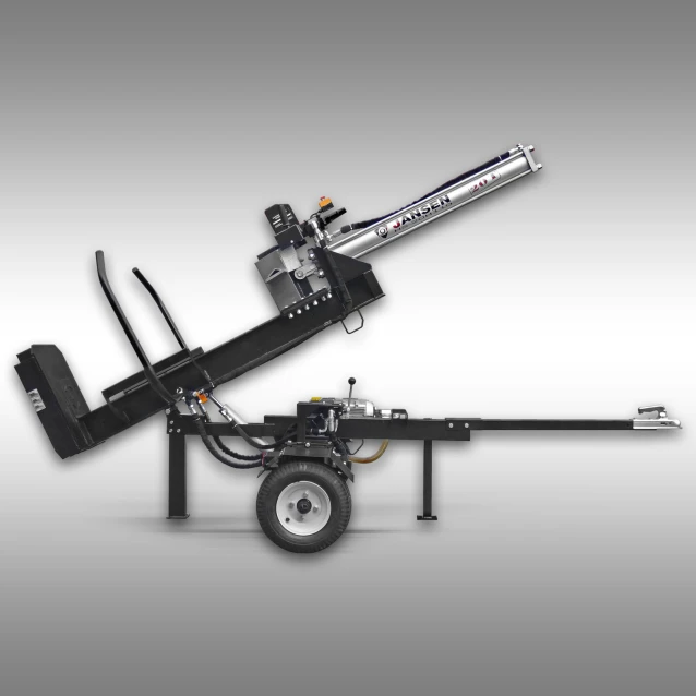 Houtklover Jansen HS-20H110E elek., 20 t hydr. Kiepsysteem, Kloofmachine