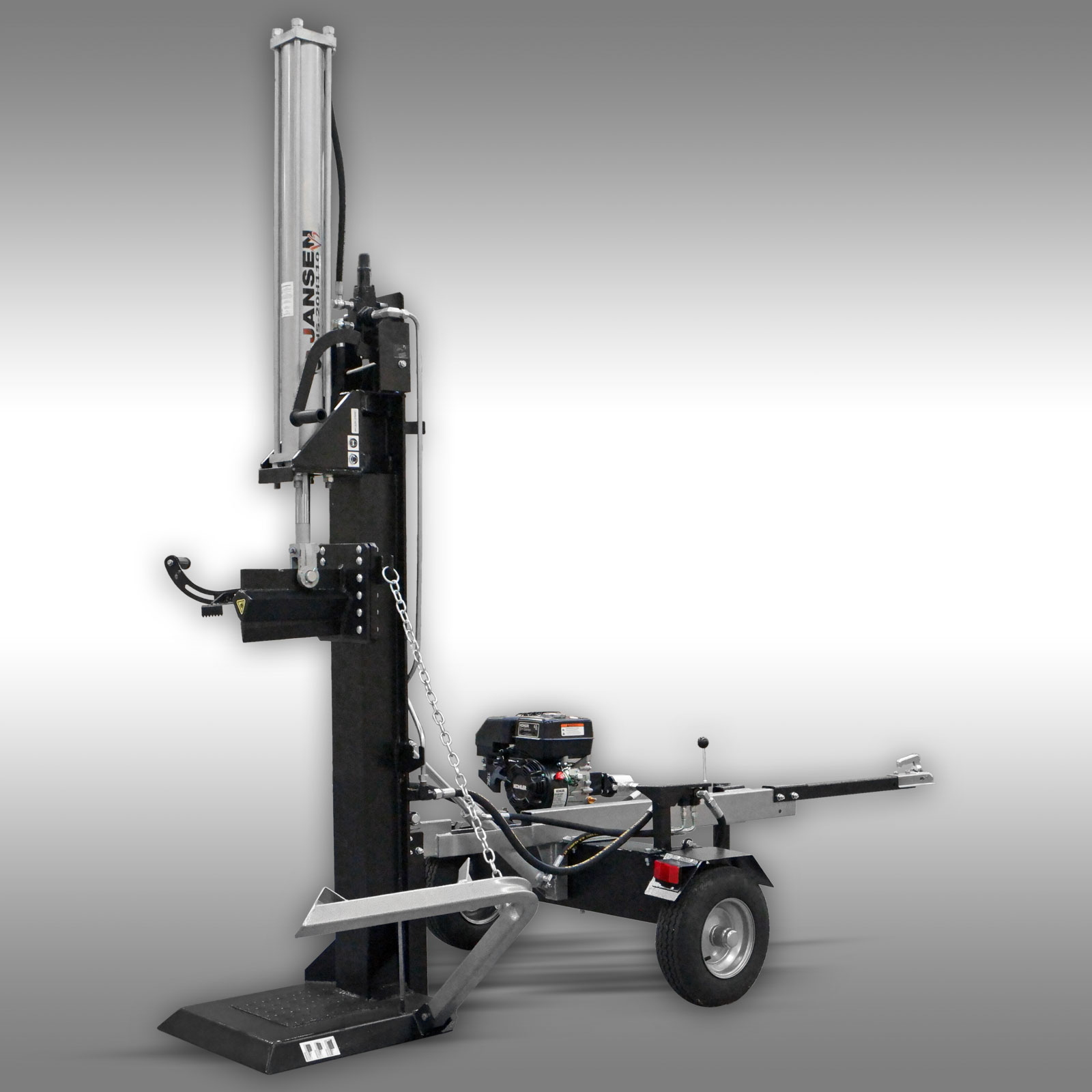 1325113_01-jpg Houtklover Jansen HS-20H110-V2, 20 t, 110 cm, benzine, staand, Kloofmachine - Afbeelding 1