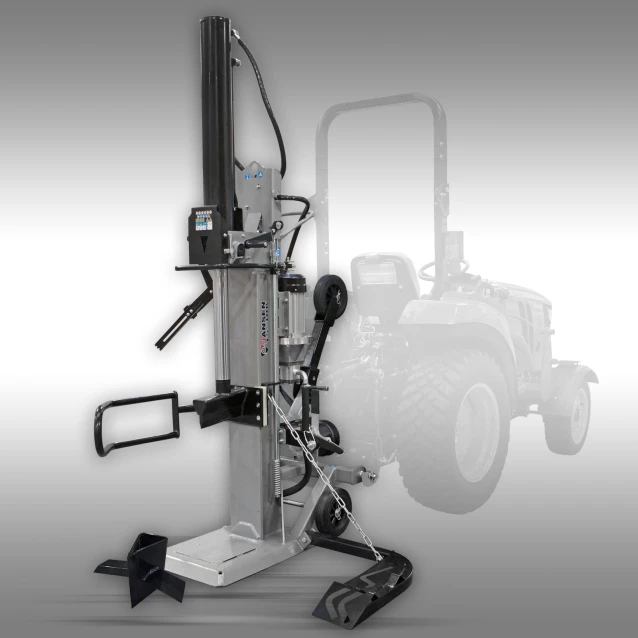 Houtklover Jansen TS-30K, 30 t combi (aftakas + electro), Kloofmachine, stamlift