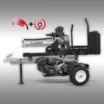 Houtklover Jansen HS-22A62K benzine+elektro, 22 t, 62, staand+liggend, Kloofmachine - Afbeelding 7