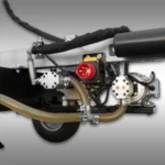 Houtklover Jansen HS-22A62K-V2, 22 t, 62cm, benzine+elektro - Afbeelding 2