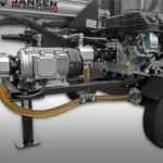 Houtklover Jansen HS-20H110K-V2, 20 t, combi benzine en elect. - Afbeelding 5