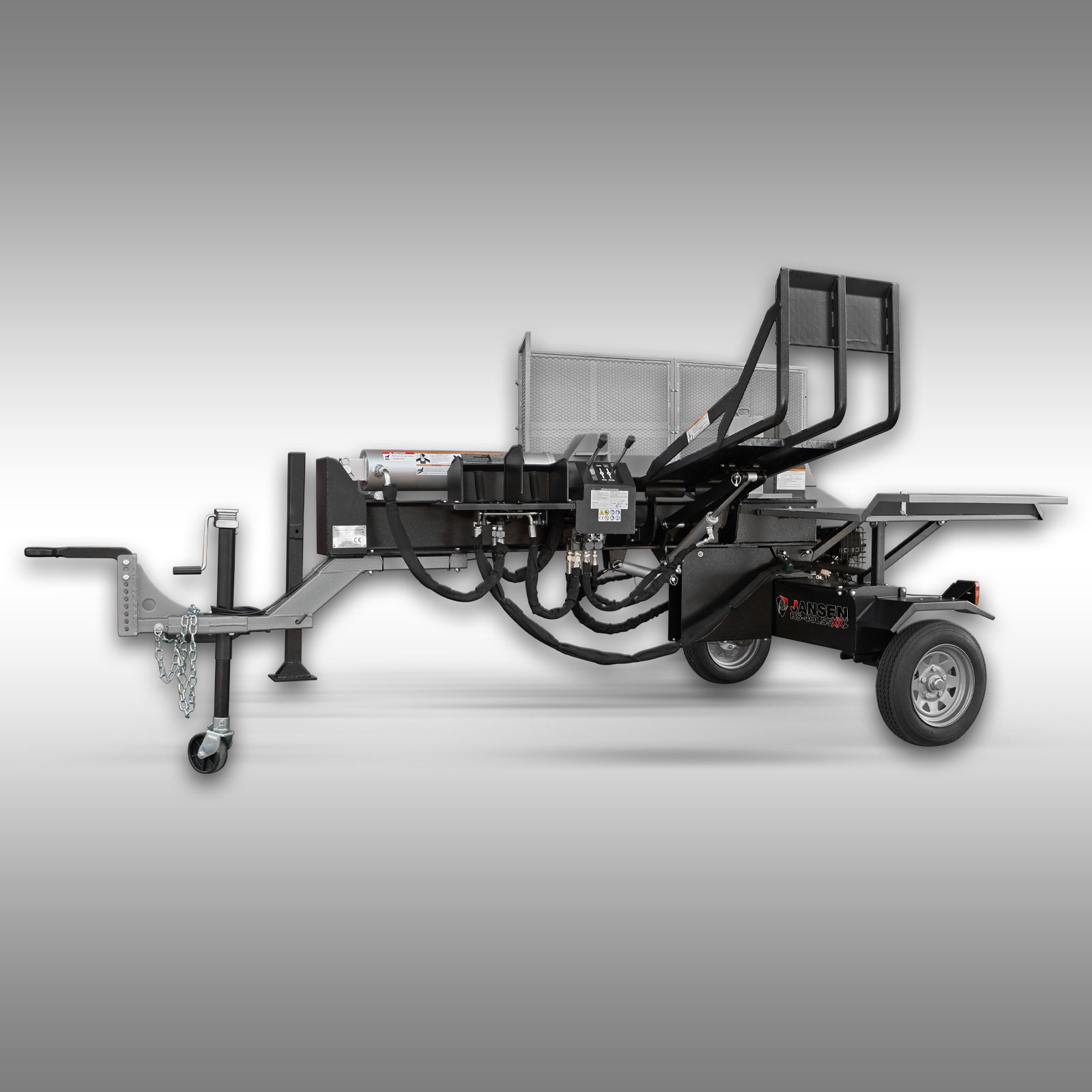 1325214_02 Houtklover Jansen HS-40L55-XXL, 40 t, 55cm, benzine - Afbeelding 1