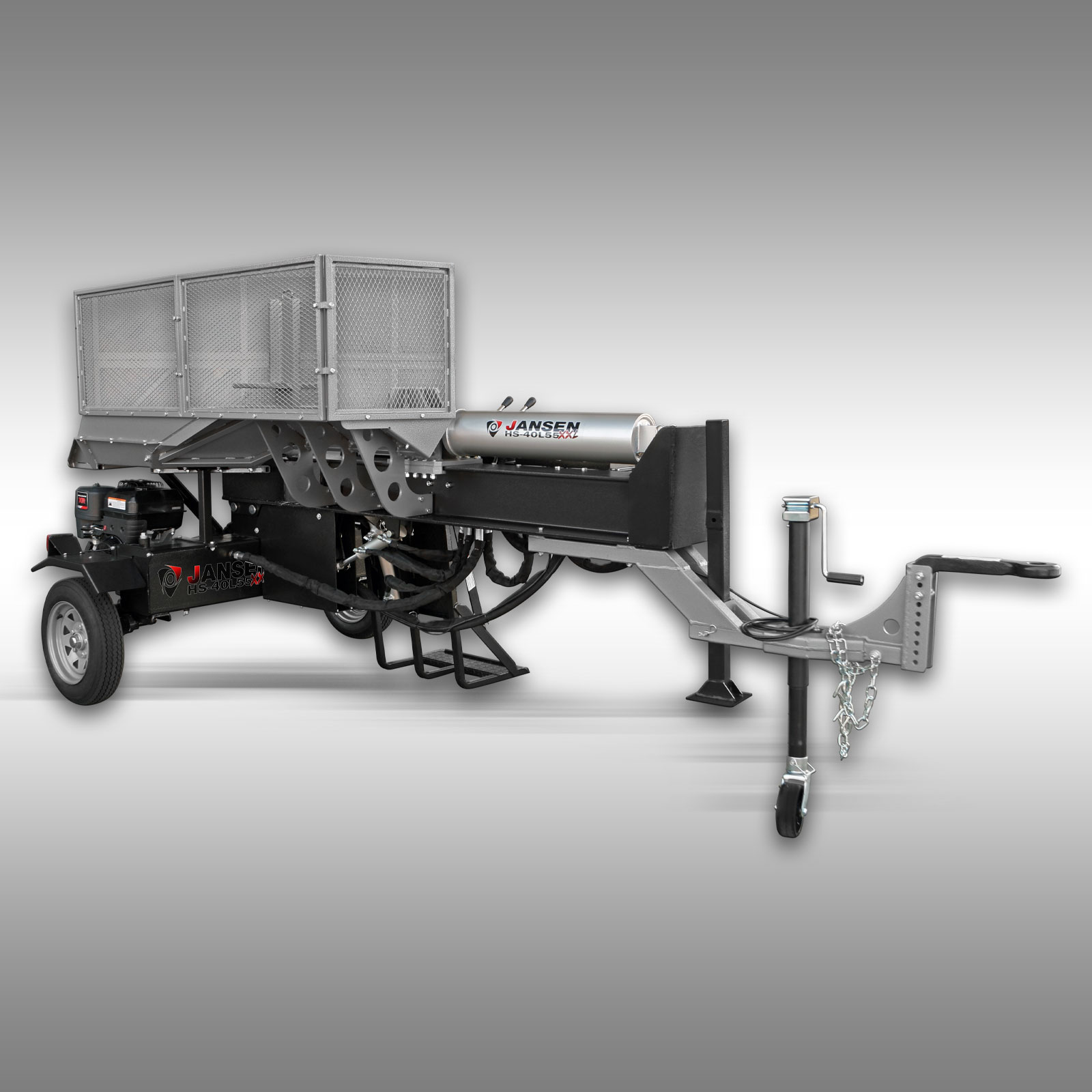 1325214_04 Houtklover Jansen HS-40L55-XXL, 40 t, 55cm, benzine - Afbeelding 3