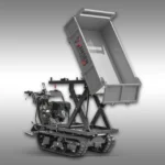 Rupsdumper Jansen RD-800pro, hydr. kiepbak, vlakke kiepbak, 15 PK LonCin