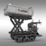 Rupsdumper Jansen RD-800pro, hydr. kiepbak, vlakke kiepbak, 15 PK LonCin - Afbeelding 2