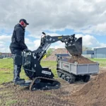 Mini compactlader KL200 kl-200 Skid Steer Jansen - Afbeelding 3