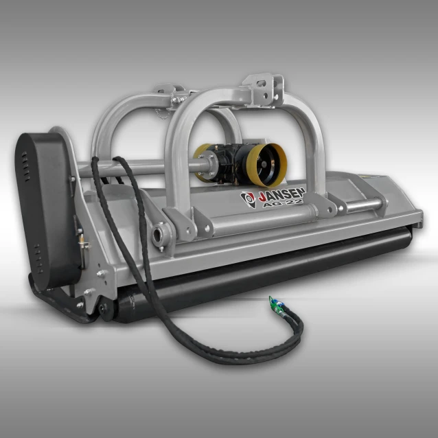 Klepelmaaier Jansen AG-220 cm, hydr. zijdelingse verschuiving, voor+achter bev.