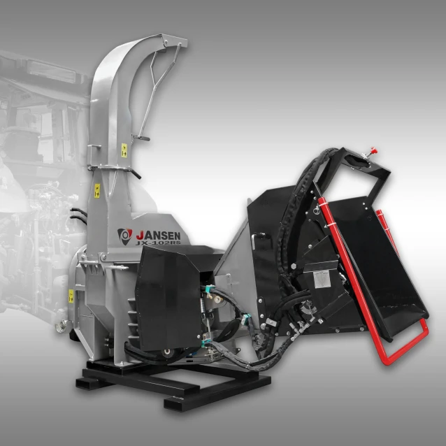 Tractor Shredder Jansen JX-102RS, tuin- + groenafval hakselaar, 3-Punt-hakselaar