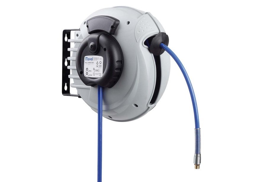 26175 Slanghaspel 12m (lucht/water) - 15bar - slang dia. int. 8mm - Afbeelding 1