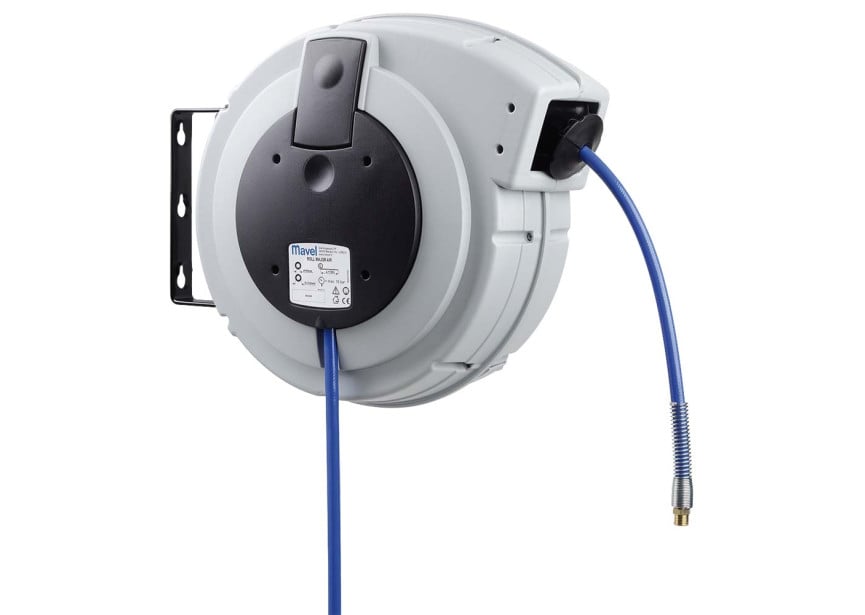 26179 slanghaspel 15m (lucht/water) - 15 bar - slang dia. int. 8mm - Afbeelding 1