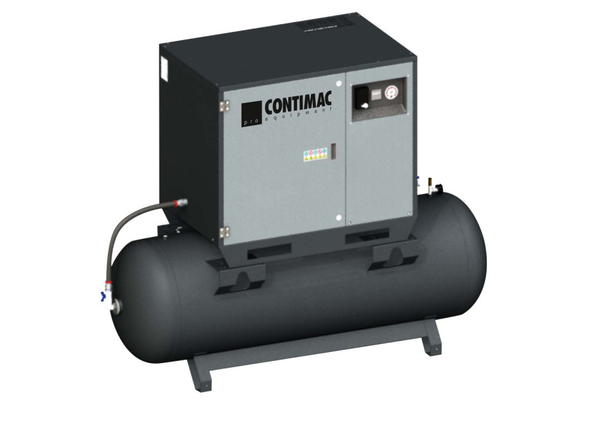 27209-view2 Compressor SILENT 1305/270 SDS + DROGER - Afbeelding 2