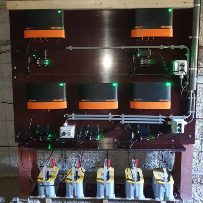 MBS1800i Multipower i Series schrikdraadapparaat (14J - 230V/12V/Solar) - Afbeelding 3