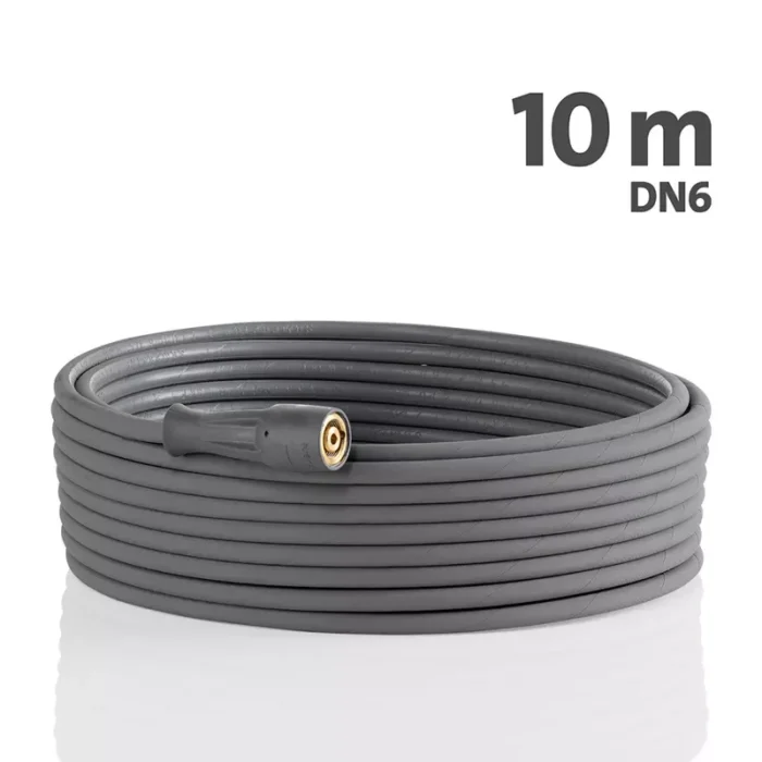 HD slang 10 M DN 6 grijs - Afbeelding 1