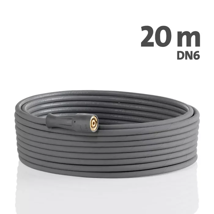 HD slang 20 M DN 6 grijs - Afbeelding 1
