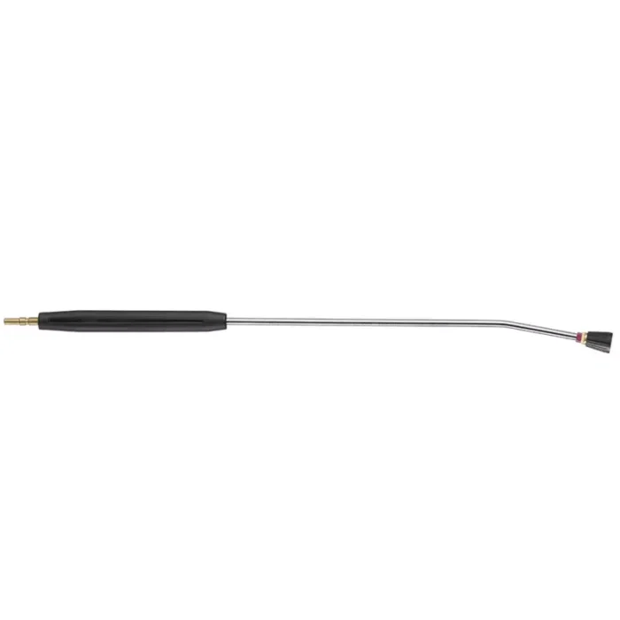 Vlakstraal sproeier D40065 met lans 1000 MM inox + steeknippel D12 - Afbeelding 1