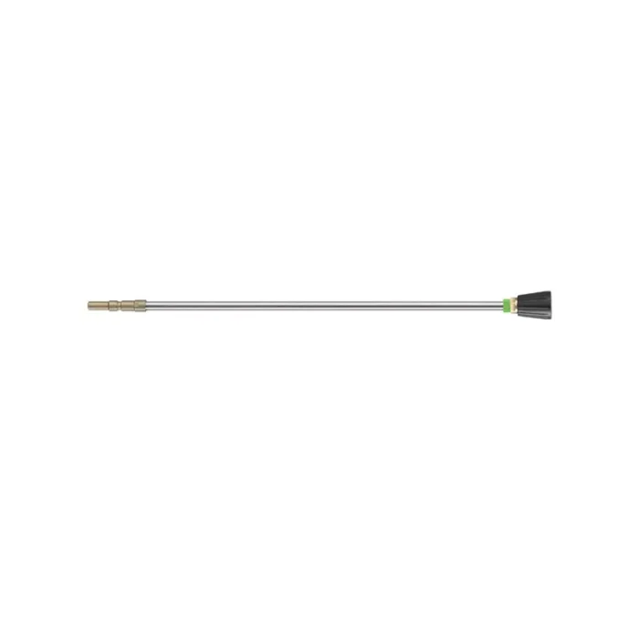 Vlakstraal sproeier 045 groen met lans 500 MM inox + steeknippel D12 - Afbeelding 1