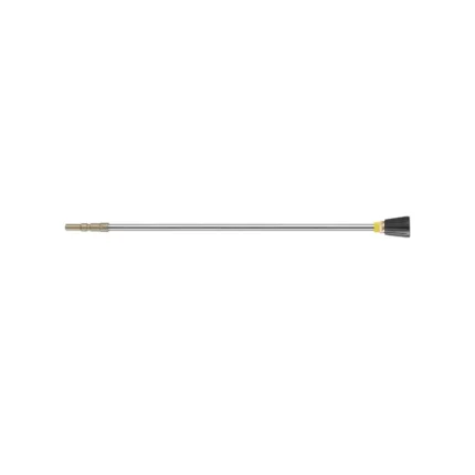 Vlakstraal sproeier 042 geel met lans 500 MM inox + steeknippel D12