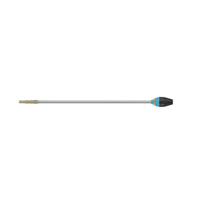 SK 05 blauw met lans 500 MM inox + steeknippel D12 - Afbeelding 1