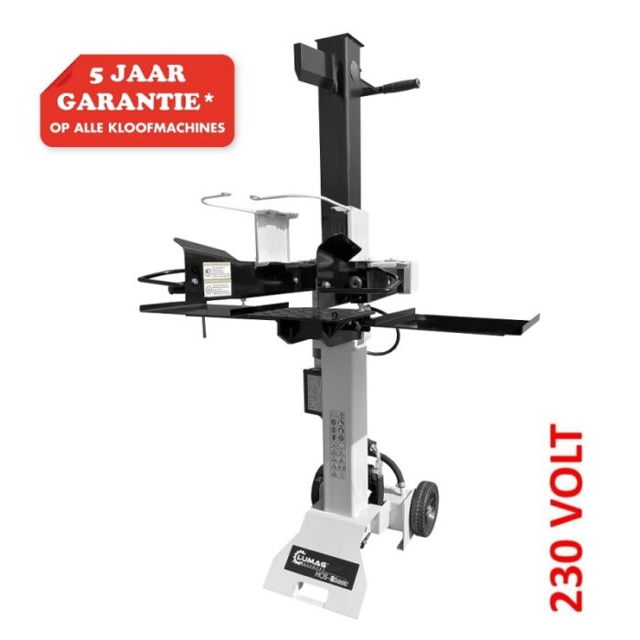 Lumag houtklover HOS8BASIC 8ton verticaal - Afbeelding 1