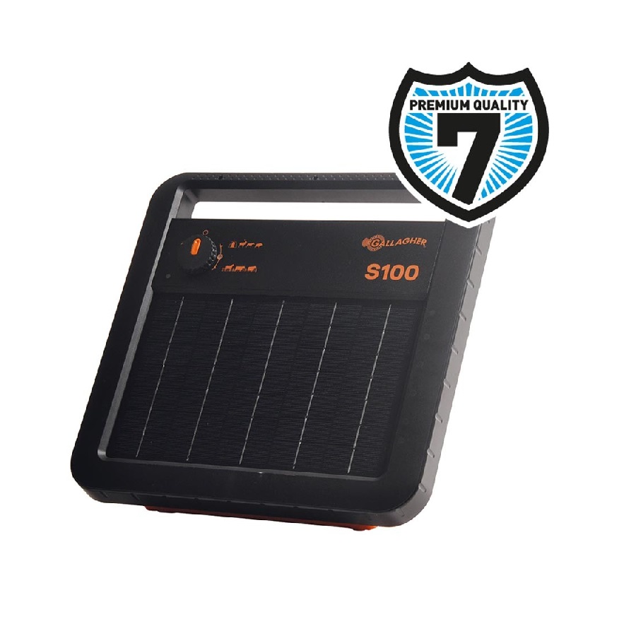 Gallagher schrikdraadapparaat s100 Solar met zonnepaneel - Afbeelding 5