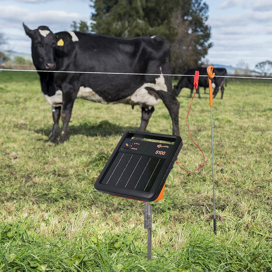 Gallagher schrikdraadapparaat s100 Solar met zonnepaneel - Afbeelding 3