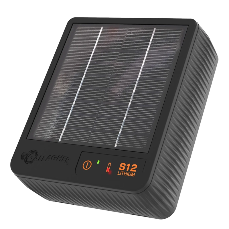 349015_2WEB.webp_800x800 Gallagher S12 Solar schrikdraadapparaat incl. Lithium batterij (3,2 V - 6 Ah) - Afbeelding 2