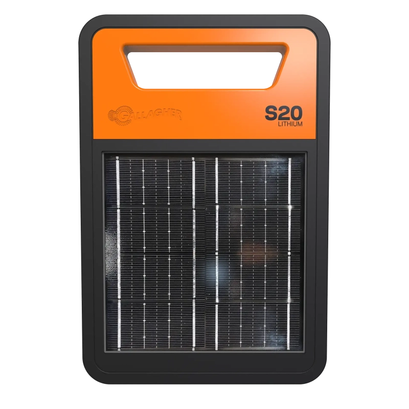 Gallagher schrikdraadapparaat s20 Solar met zonnepaneel - Afbeelding 2
