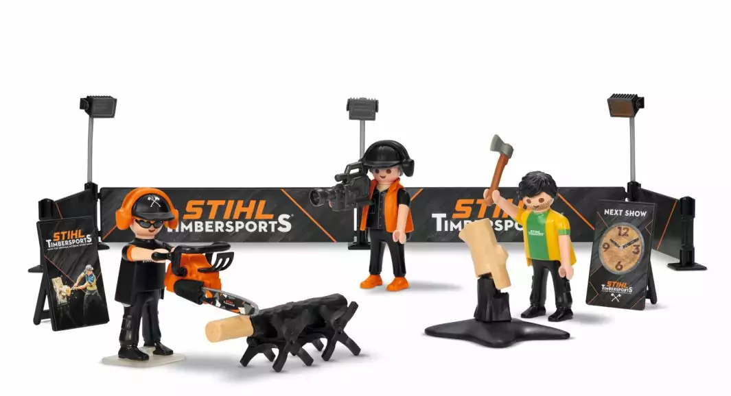 5 Stihl Playmobil set Timbersports - Afbeelding 5
