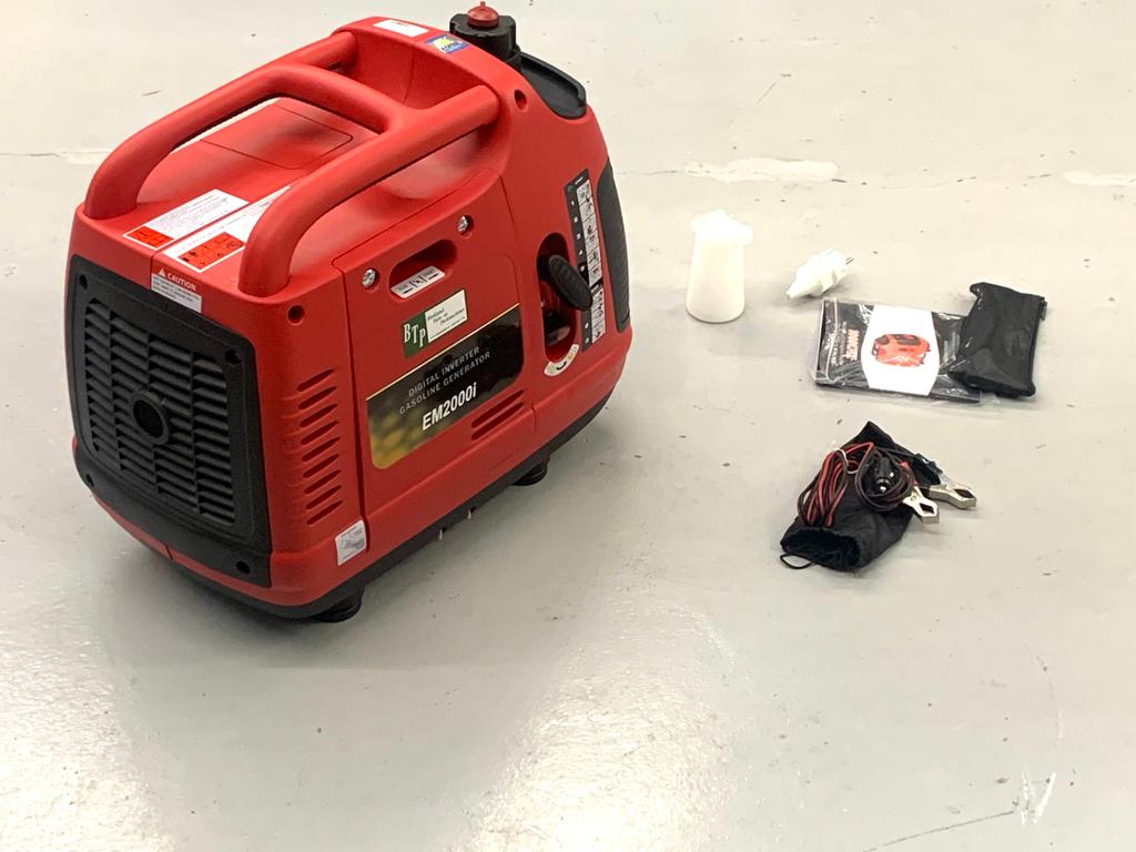 Koffer silent generator 2x 230V 2000W noodstroom - Afbeelding 8