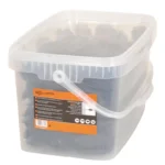 Hoekisolator S versterkt (zwart, 100 stuks) - Afbeelding 3