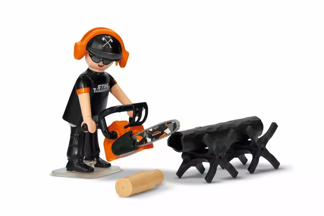 7 Stihl Playmobil set Timbersports - Afbeelding 2