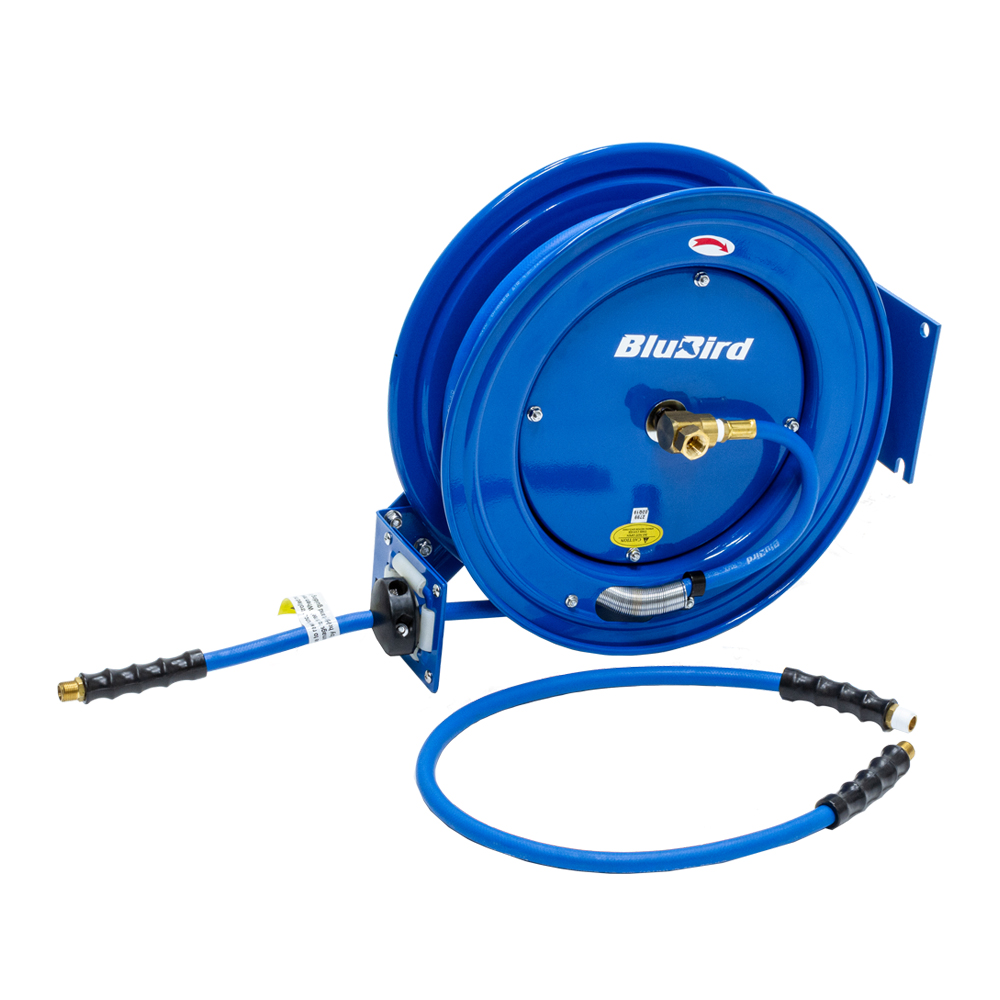BBRHD3810M Luchthaspel Staal automatisch 3/8" x 10m - Afbeelding 2