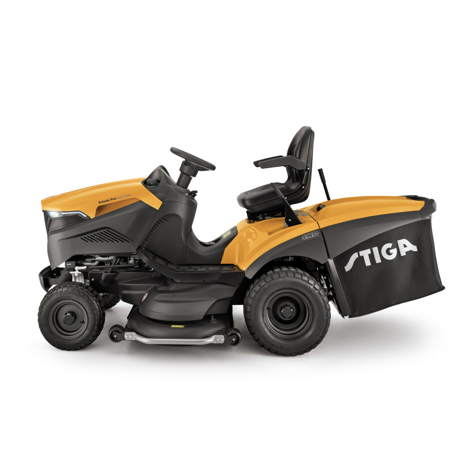 Stiga Estate PRO 9122WX 4WD mulch vangen en Honda V-twin motor - Afbeelding 7