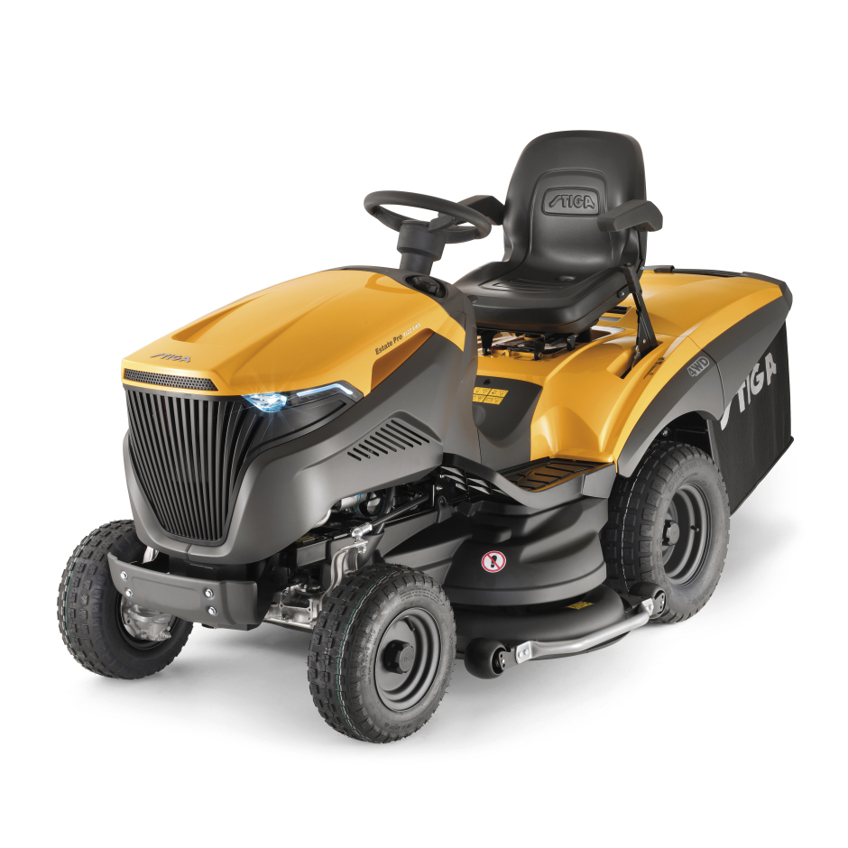 Stiga Estate PRO 9122WX 4WD mulch vangen en Honda V-twin motor - Afbeelding 5