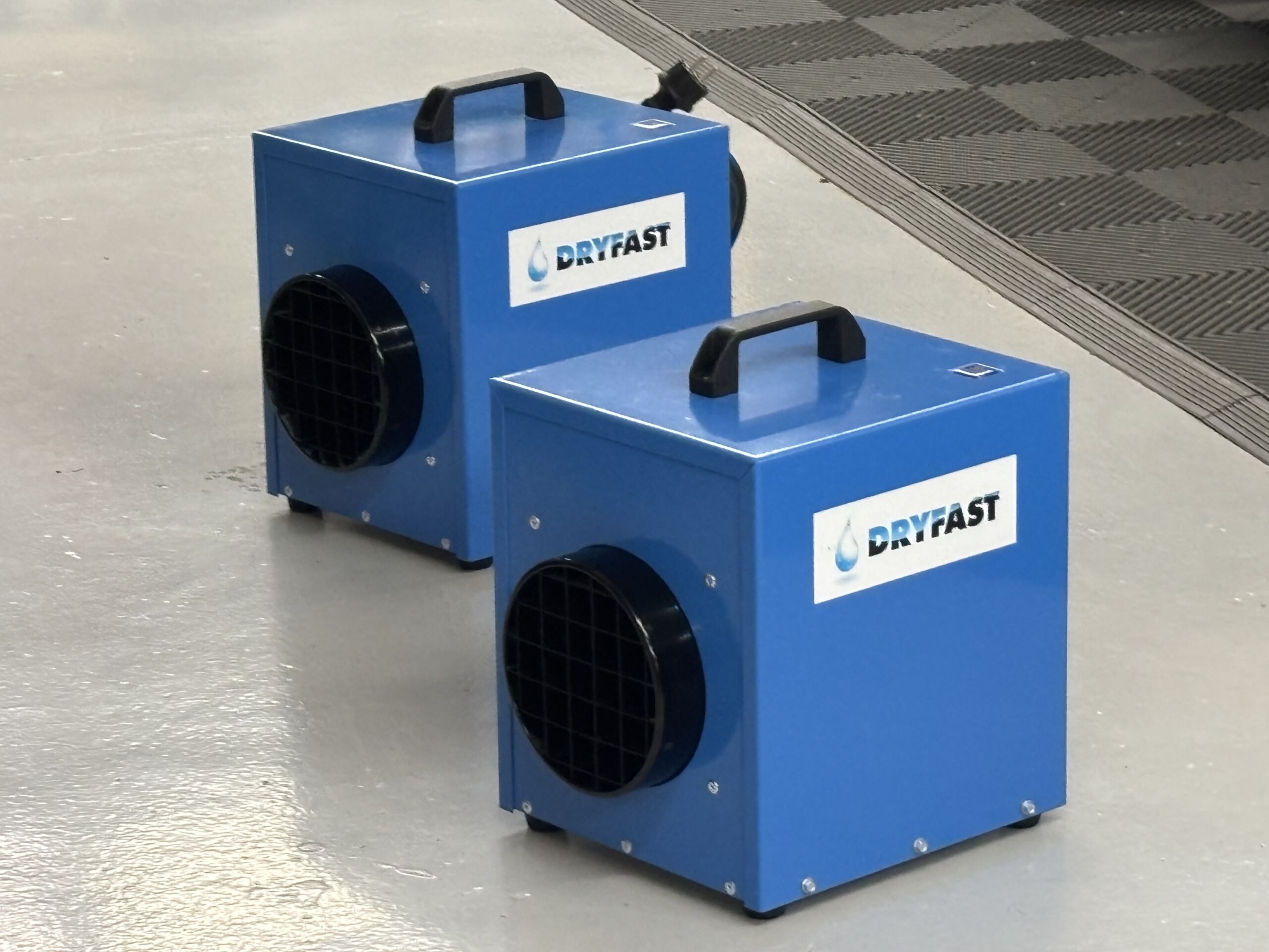IMG_3894 Demo Dryfast DFE25 luchtdroger Bouwdroger bouw professionele kachel - Afbeelding 1