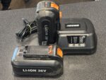 Echo lader Lcc-360 lader met 1 accu lbc-360 gebruikt