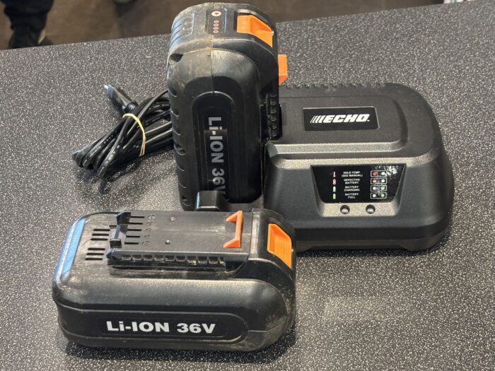 Echo lader Lcc-360 lader met 1 accu lbc-360 gebruikt - Afbeelding 1