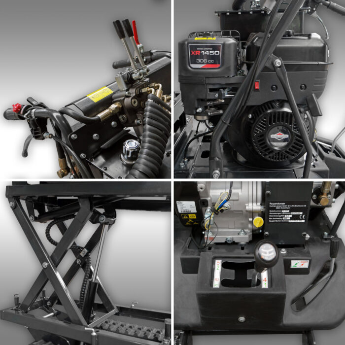 Rupsdumper Jansen RD-300pro, hydraulische kiepbak met hoogkipsysteem - Afbeelding 8