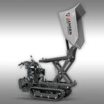 Rupsdumper Jansen RD-300pro, hydraulische kiepbak met hoogkipsysteem - Afbeelding 2